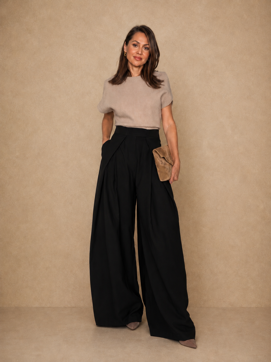 Ana - Pantalones de Traje Minimalistas
