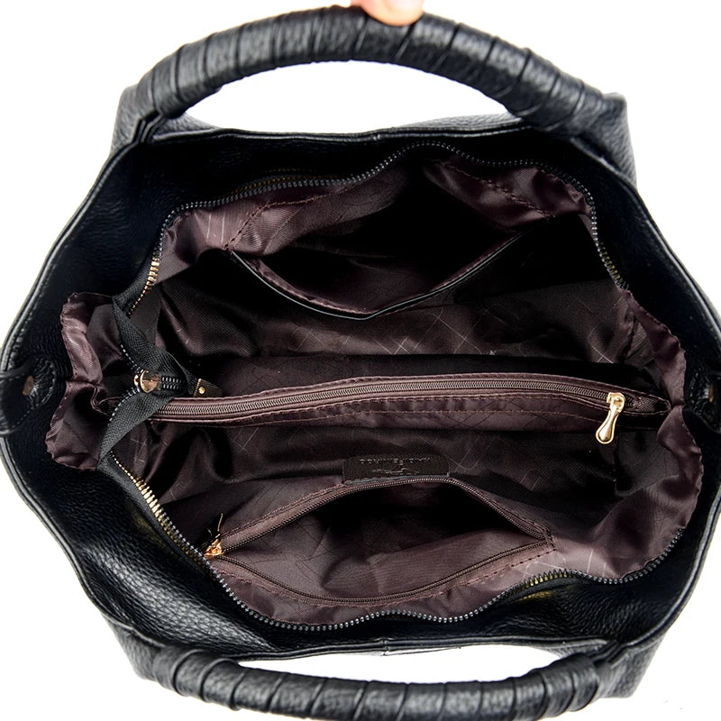 Ter - Bolso de Mano de Cuero Sintético