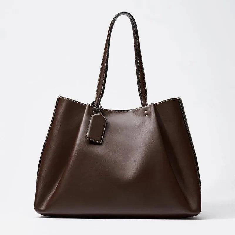 TT - Bolso de Mano de Cuero Sintético