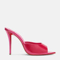 Raquel - Tacón Punta Abierta Suela Roja (10,5cm)