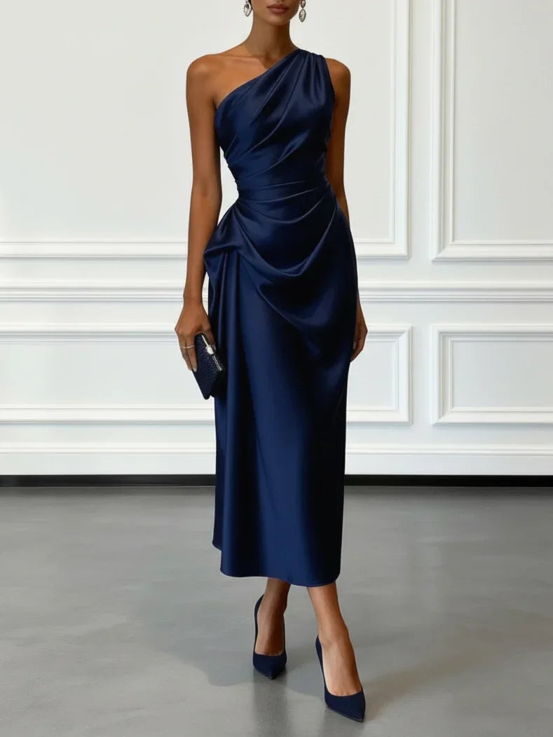 Laura - Vestido Elegante Hombro Descubierto