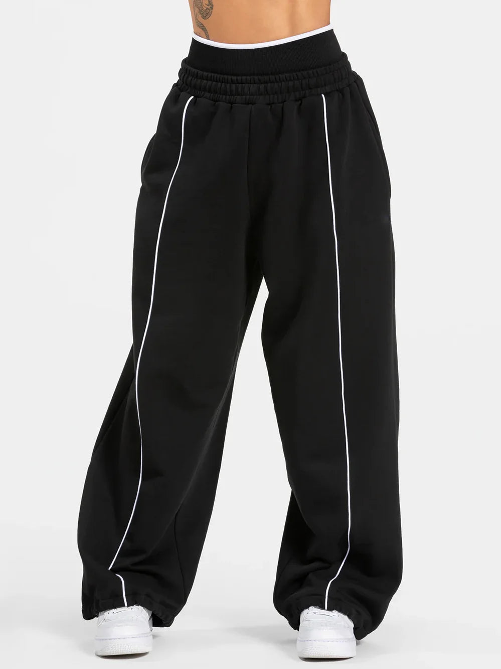 Sandra - Pantalones de Chándal de Algodón